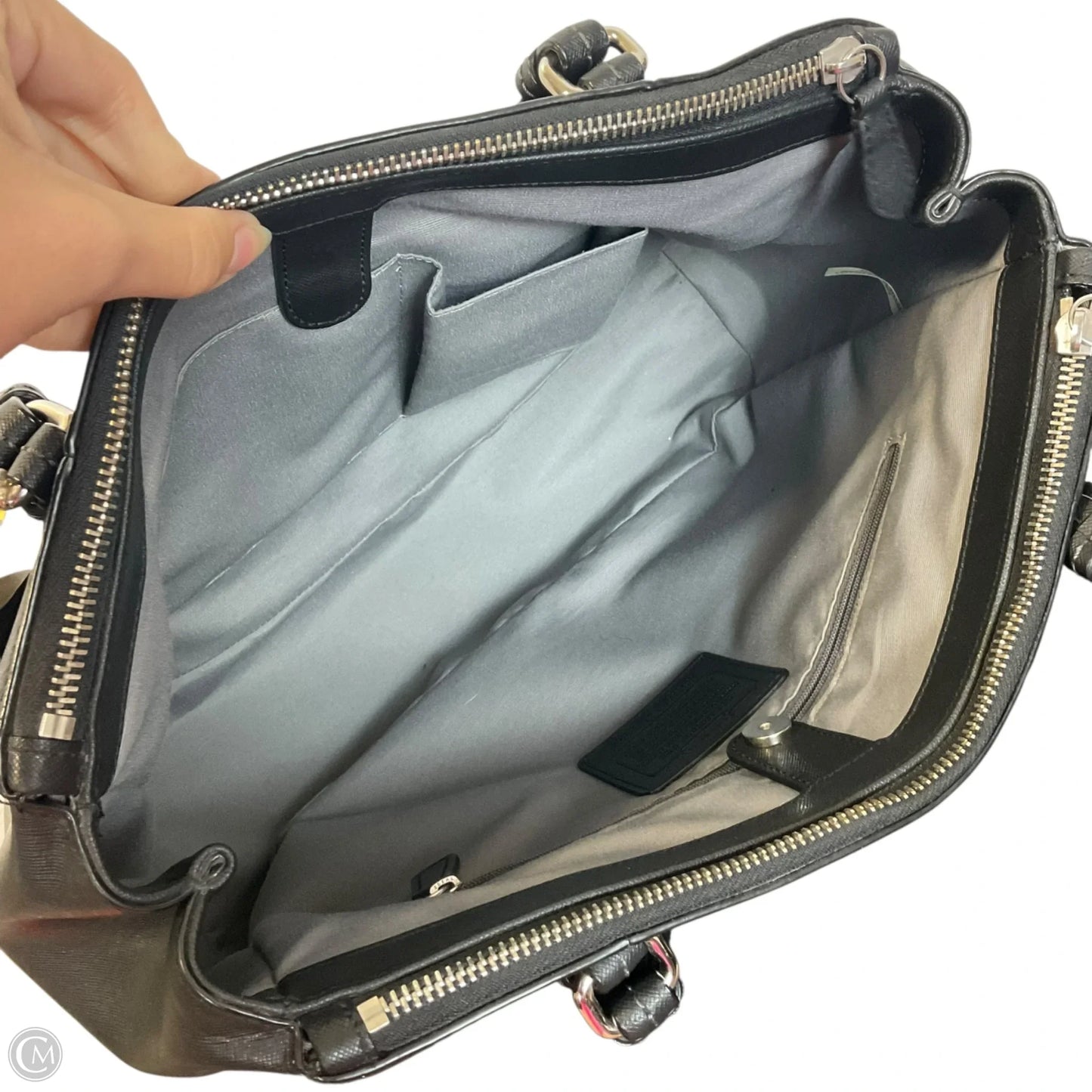 Handbag Designer By Coach, Size: Large