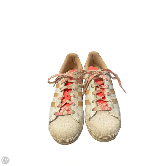 Shoes Athletic By Adidas In White, Size: 7