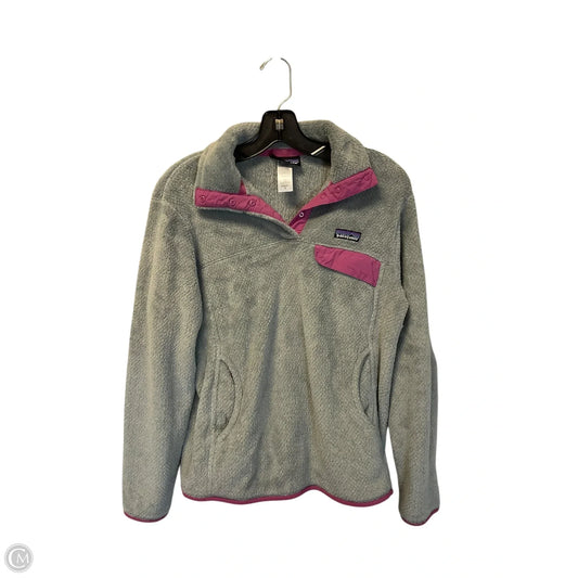 Jacket Faux Fur & Sherpa By Patagonia In Grey, Size: M