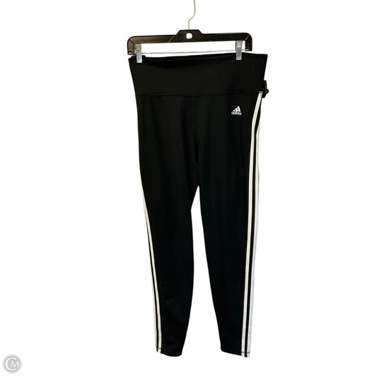 Athletic Pants By Adidas In Black, Size: Xl