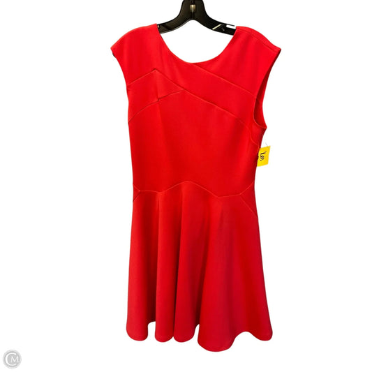 Dress Casual Midi By Ted Baker In Red, Size: M
