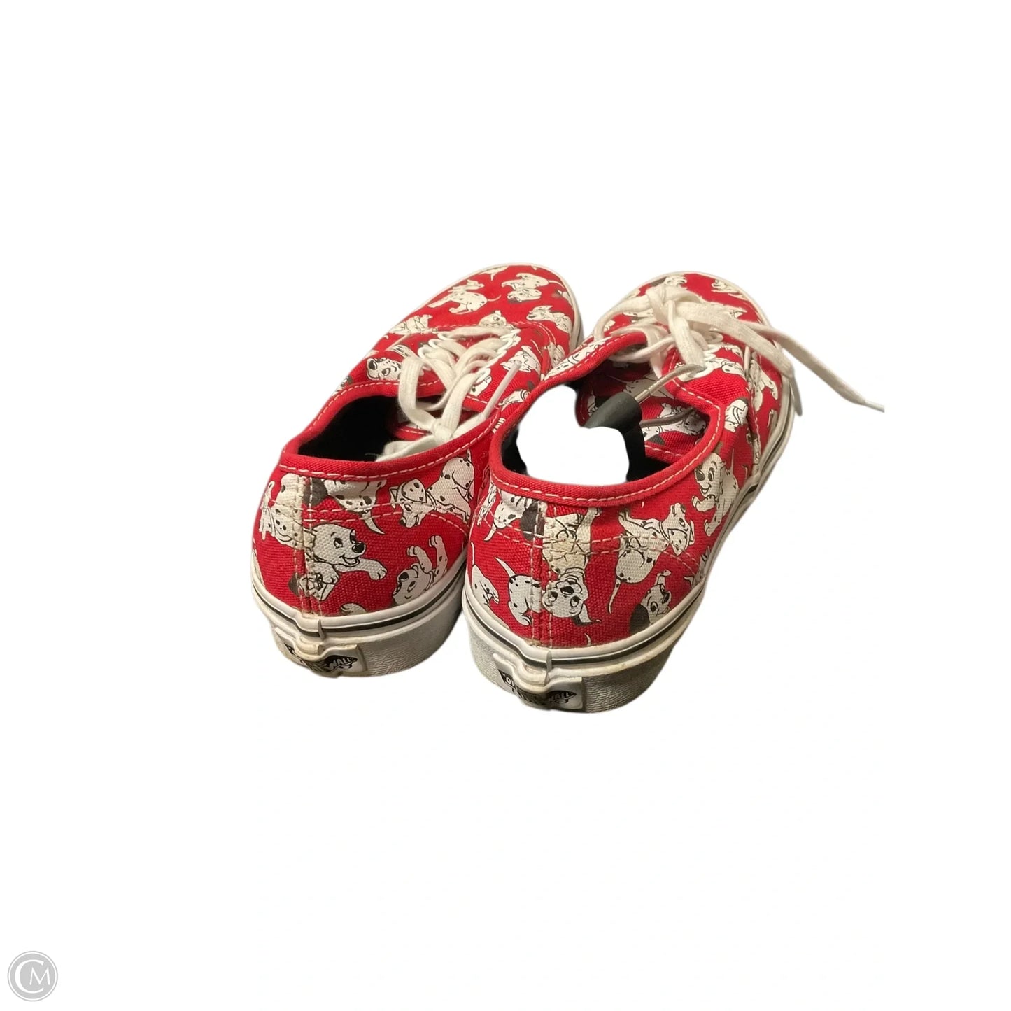 Shoes Sneakers By Vans In Red, Size: 8