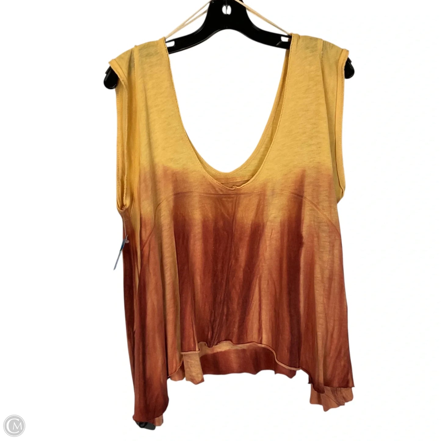 Top Sleeveless By We The Free In Yellow, Size: Xs