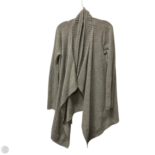 Sweater Cardigan Cashmere By Velvet In Grey, Size: M