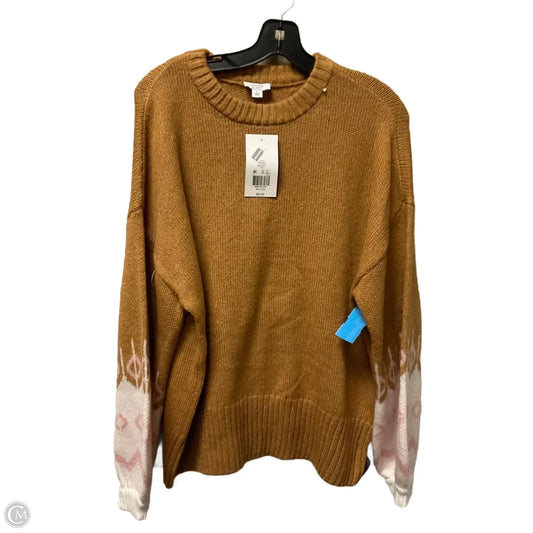 Sweater By Crown And Ivy In Brown, Size: L