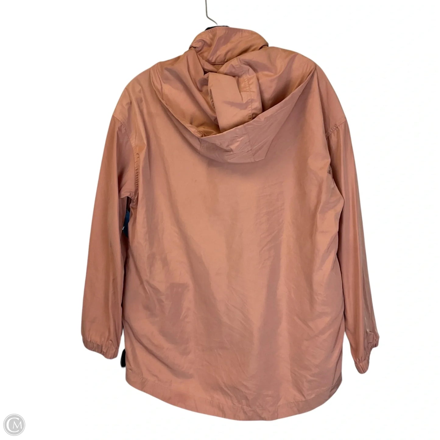 Jacket Windbreaker By Chicos In Pink, Size: S