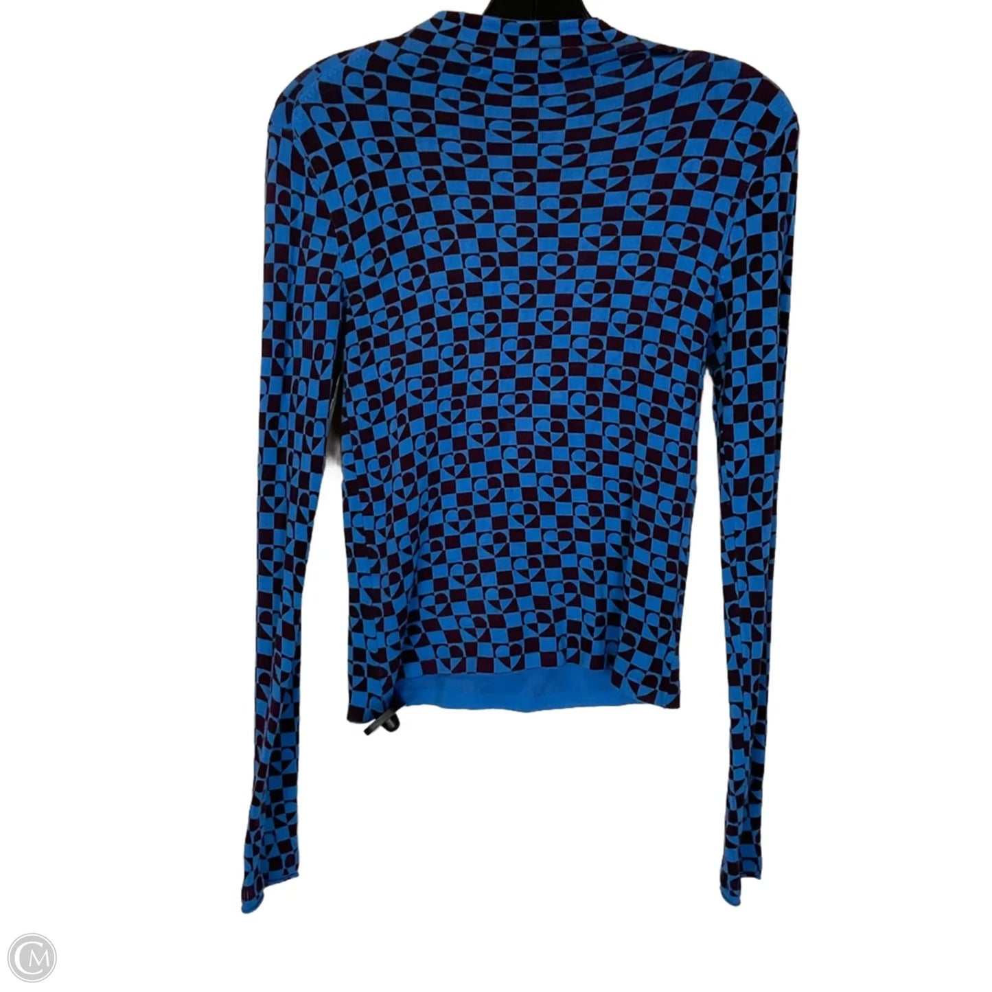Top Long Sleeve By Urban Outfitters In Blue, Size: Xs