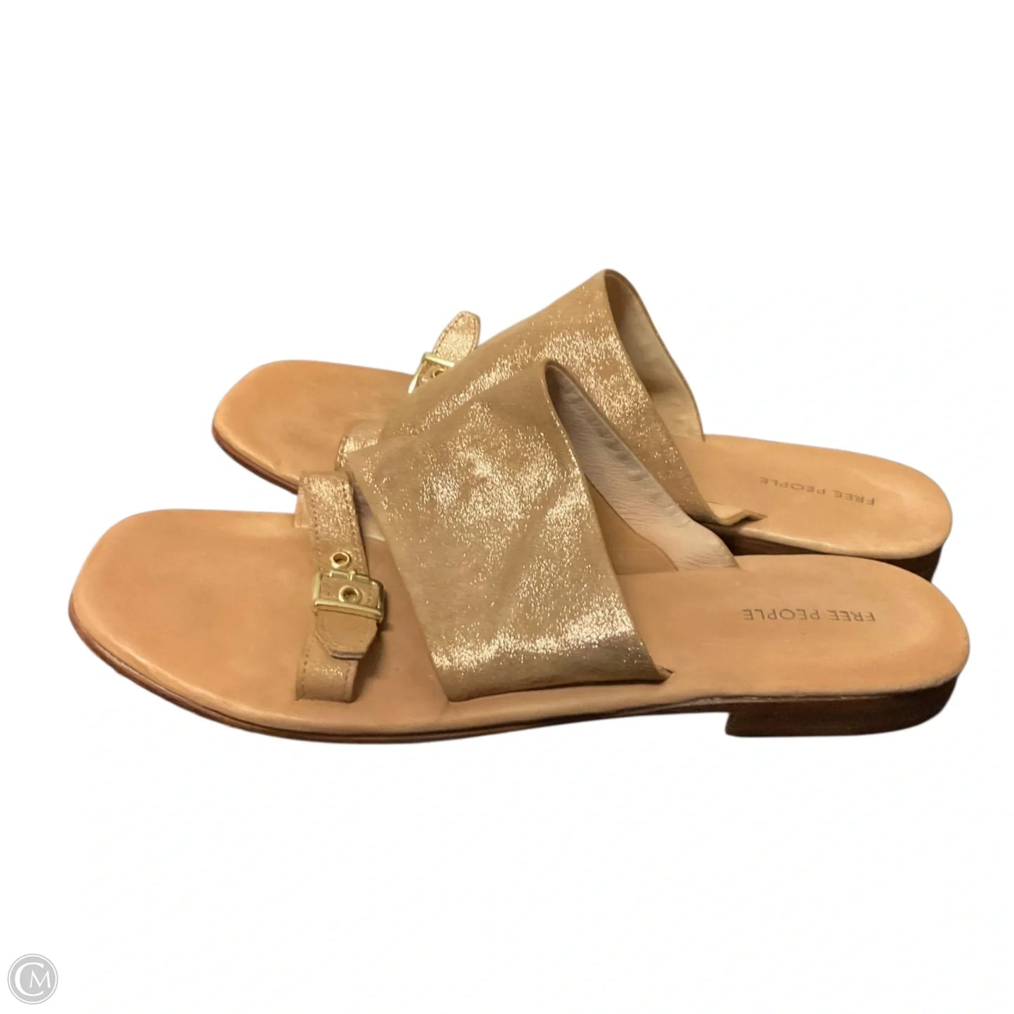 Sandals Flats By Free People In Taupe, Size: 10