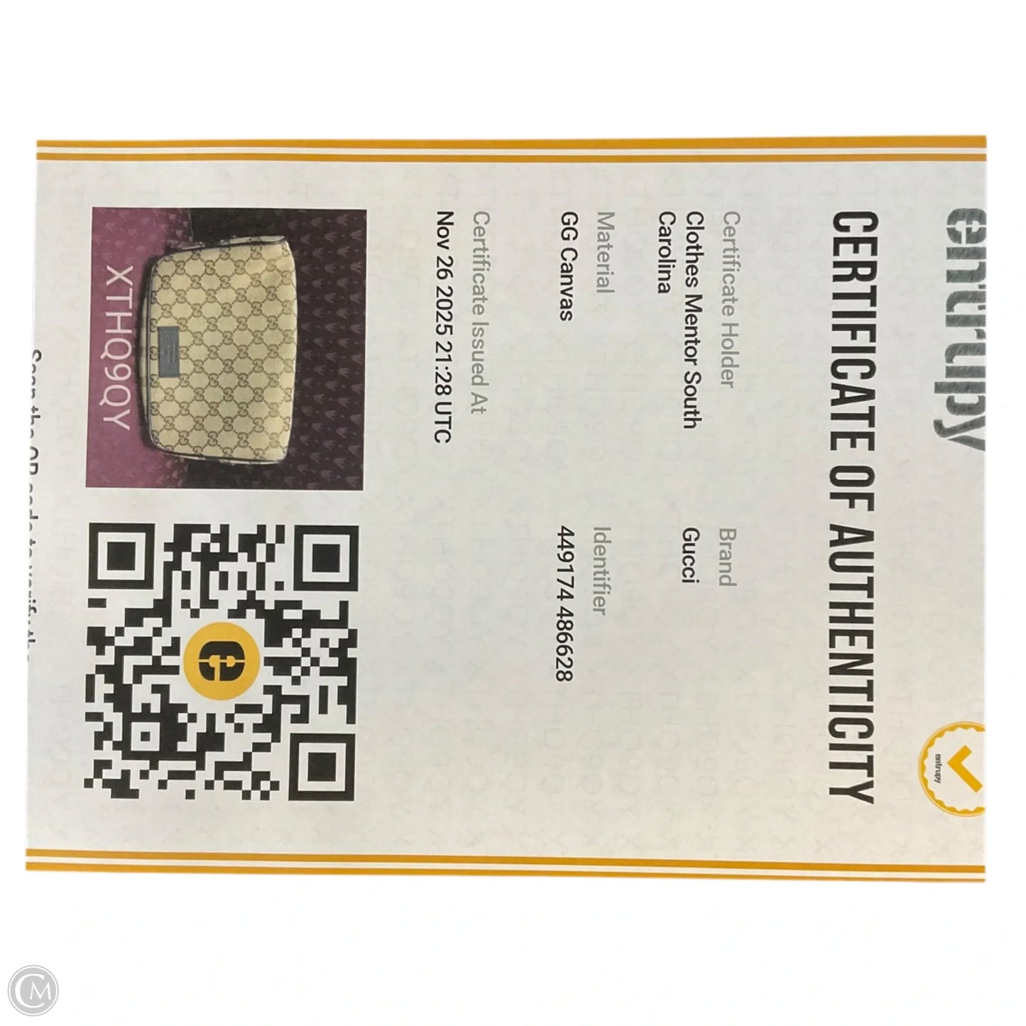 Belt Bag Luxury Designer By Gucci, Size: Medium