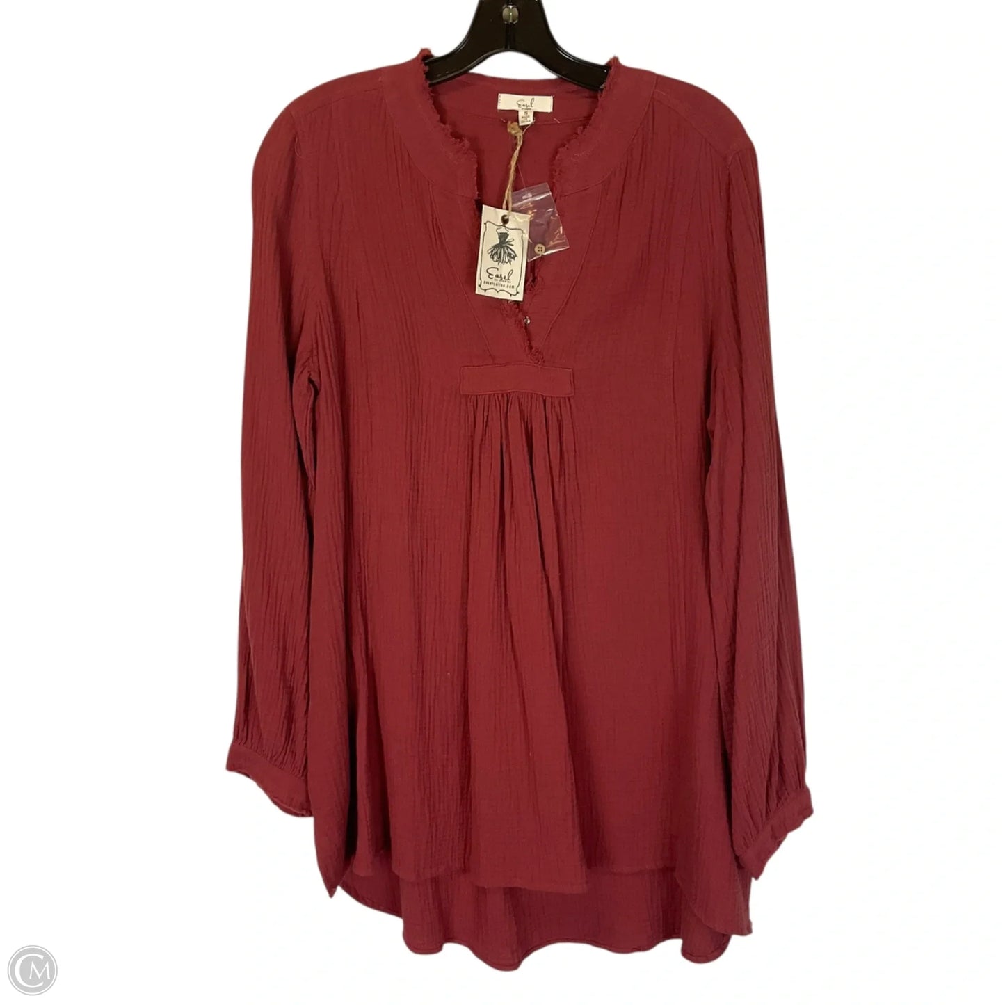 Dress Casual Short By Easel In Red, Size: S