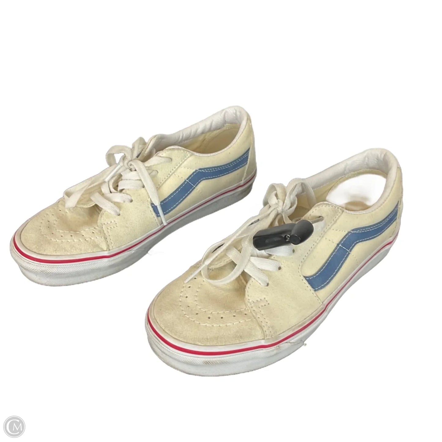 Shoes Sneakers By Vans In White, Size: 7