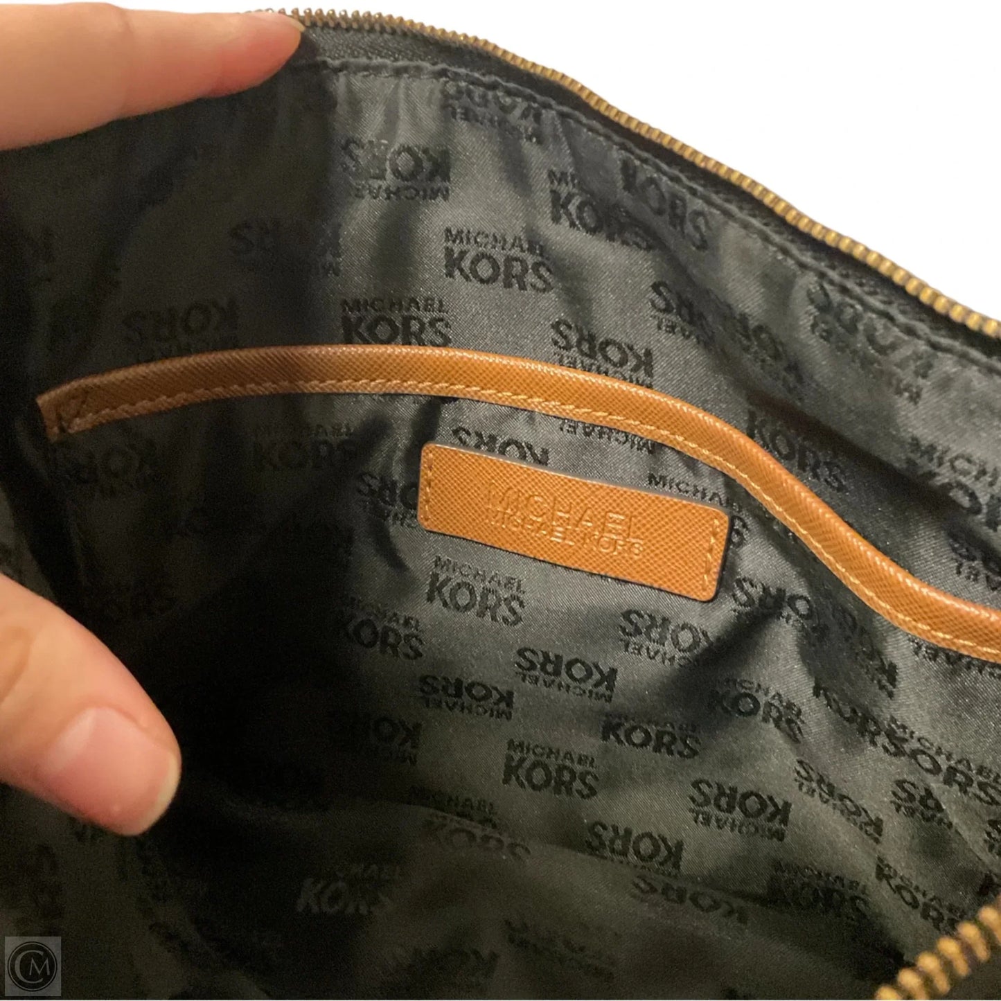 Crossbody Designer By Michael Kors, Size: Medium