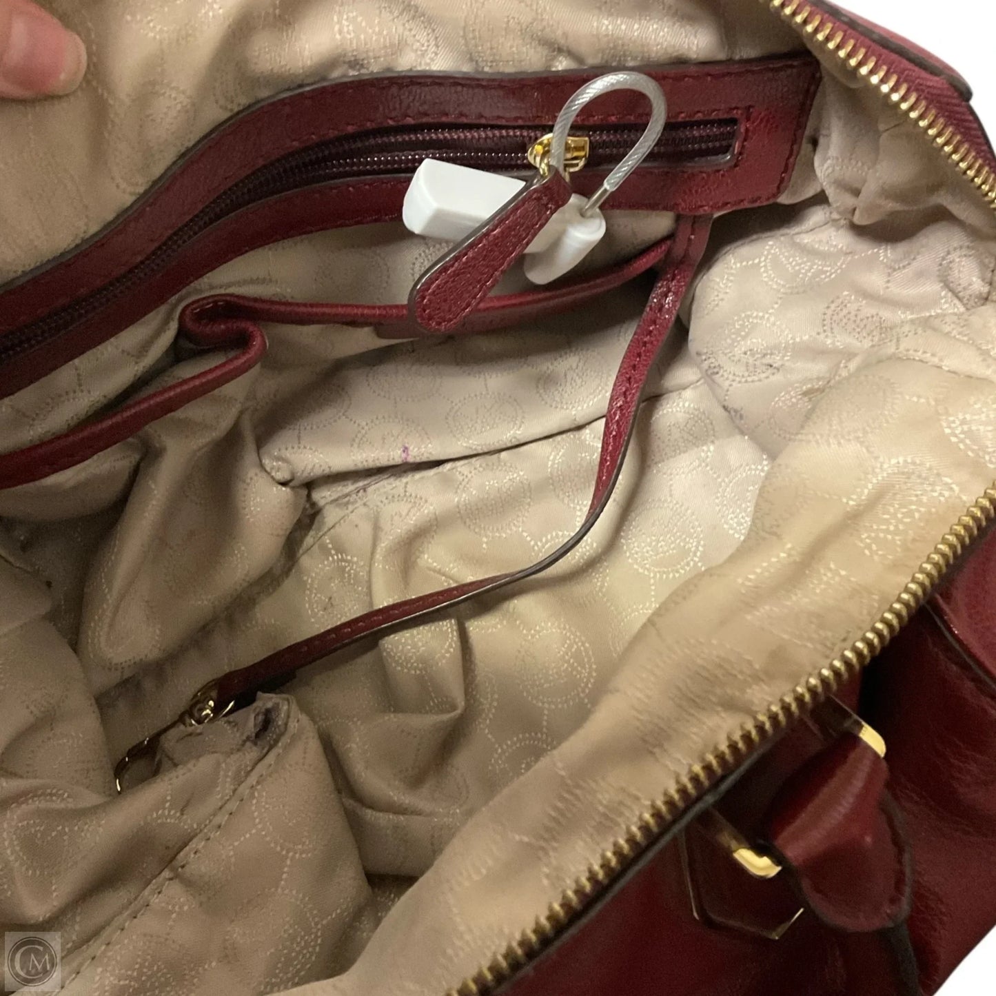 Crossbody Designer By Michael Kors, Size: Medium