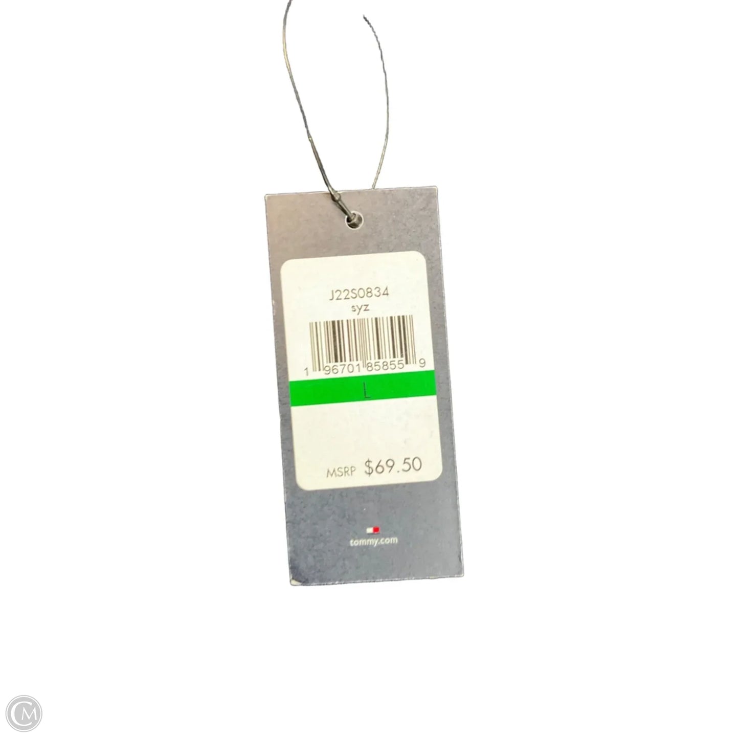 Top Long Sleeve By Tommy Hilfiger In Navy, Size: L