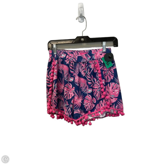Shorts By Simply Southern In Blue & Pink, Size: S