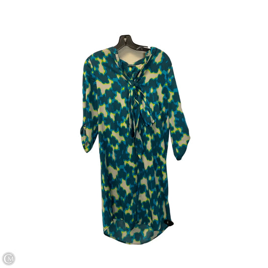 Dress Casual Short By Lilla P In Blue & Green, Size: S