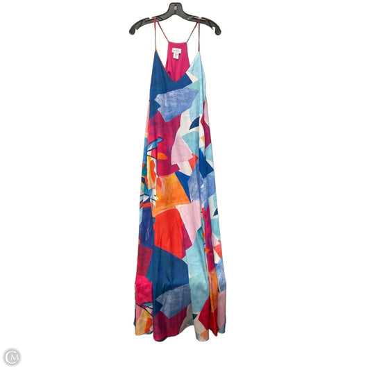 Dress Casual Maxi By Nicole Miller In Multi-colored, Size: M