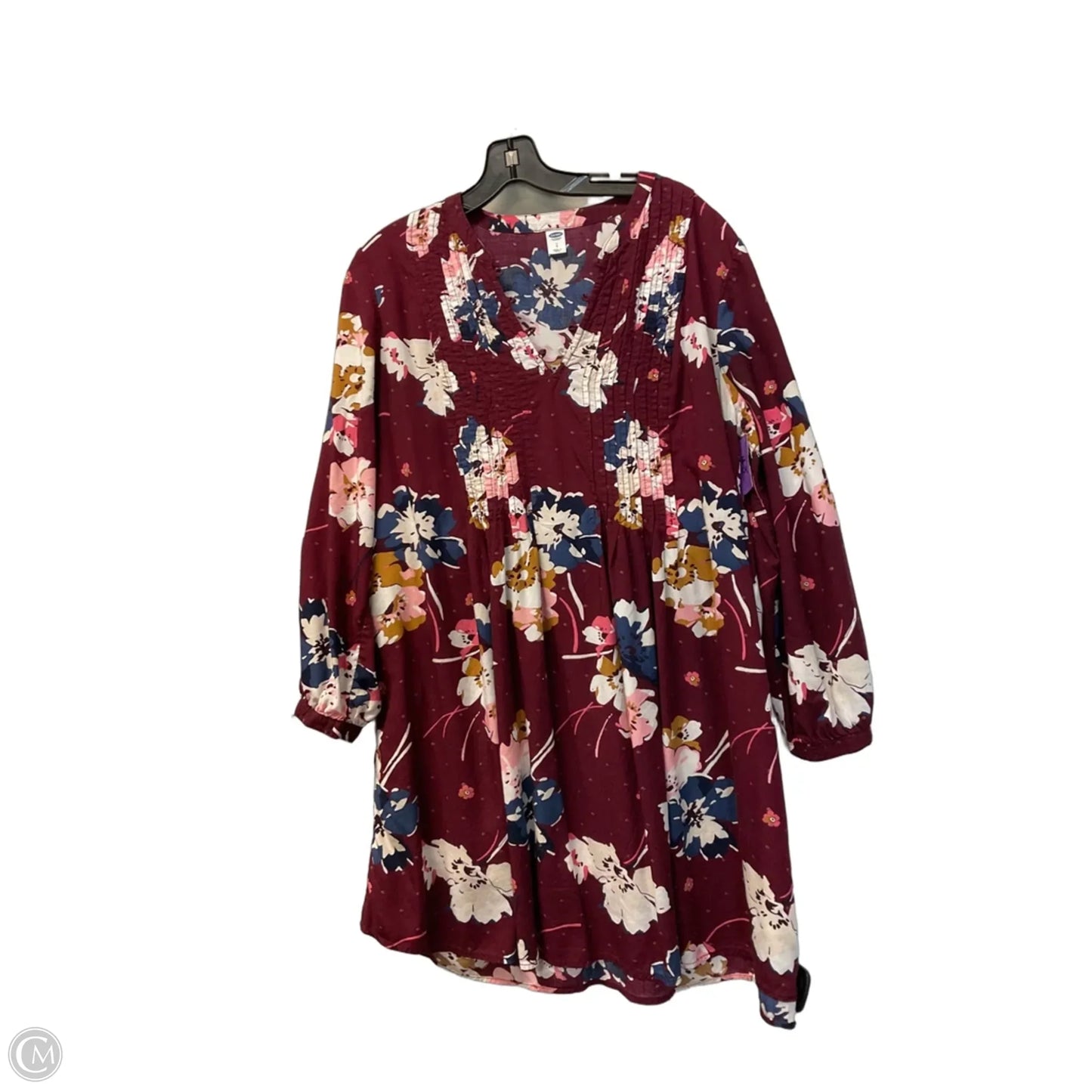 Dress Casual Short By Old Navy In Maroon, Size: L