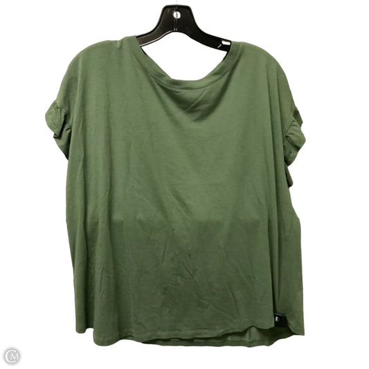 Top Short Sleeve By Crown And Ivy In Green, Size: Xl