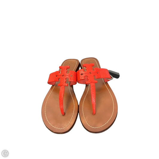 Sandals Designer By Tory Burch In Red, Size: 6