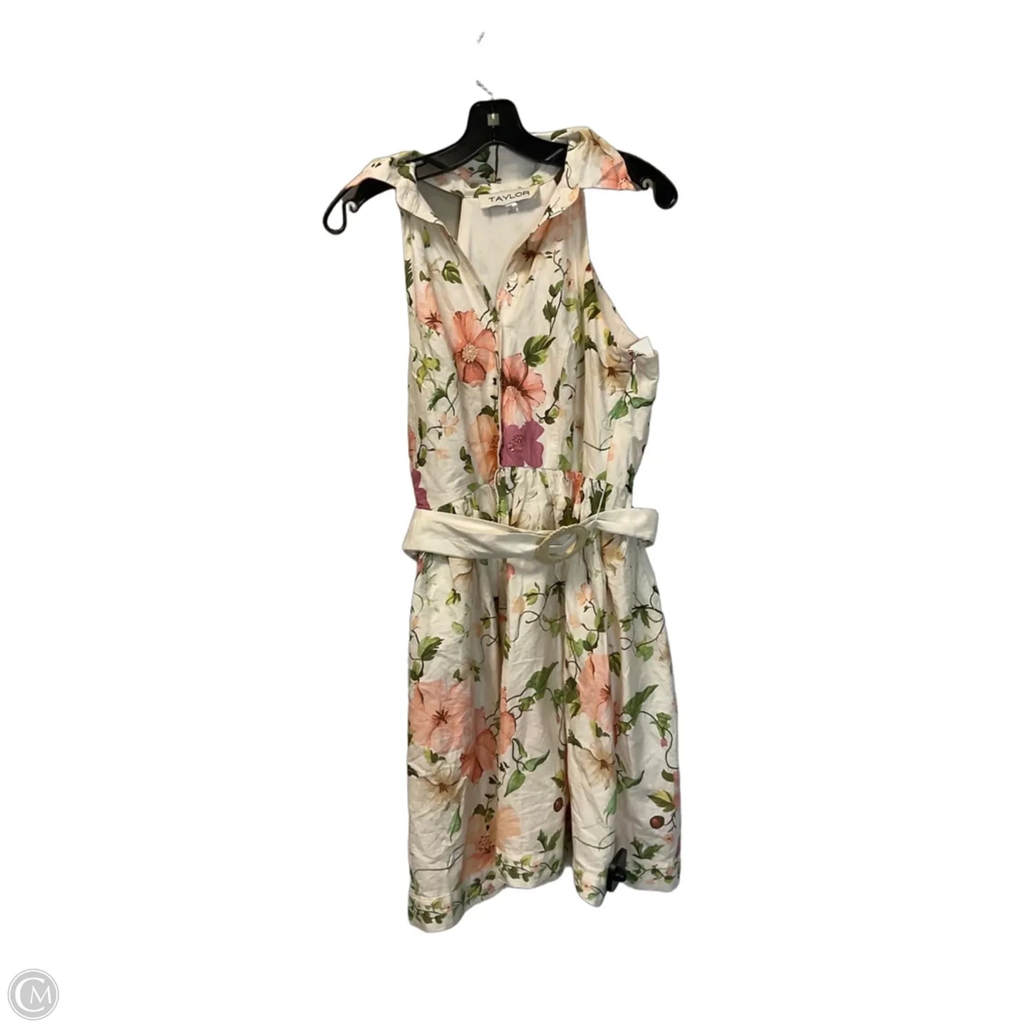 Dress Casual Short By Taylor In Floral Print, Size: 6