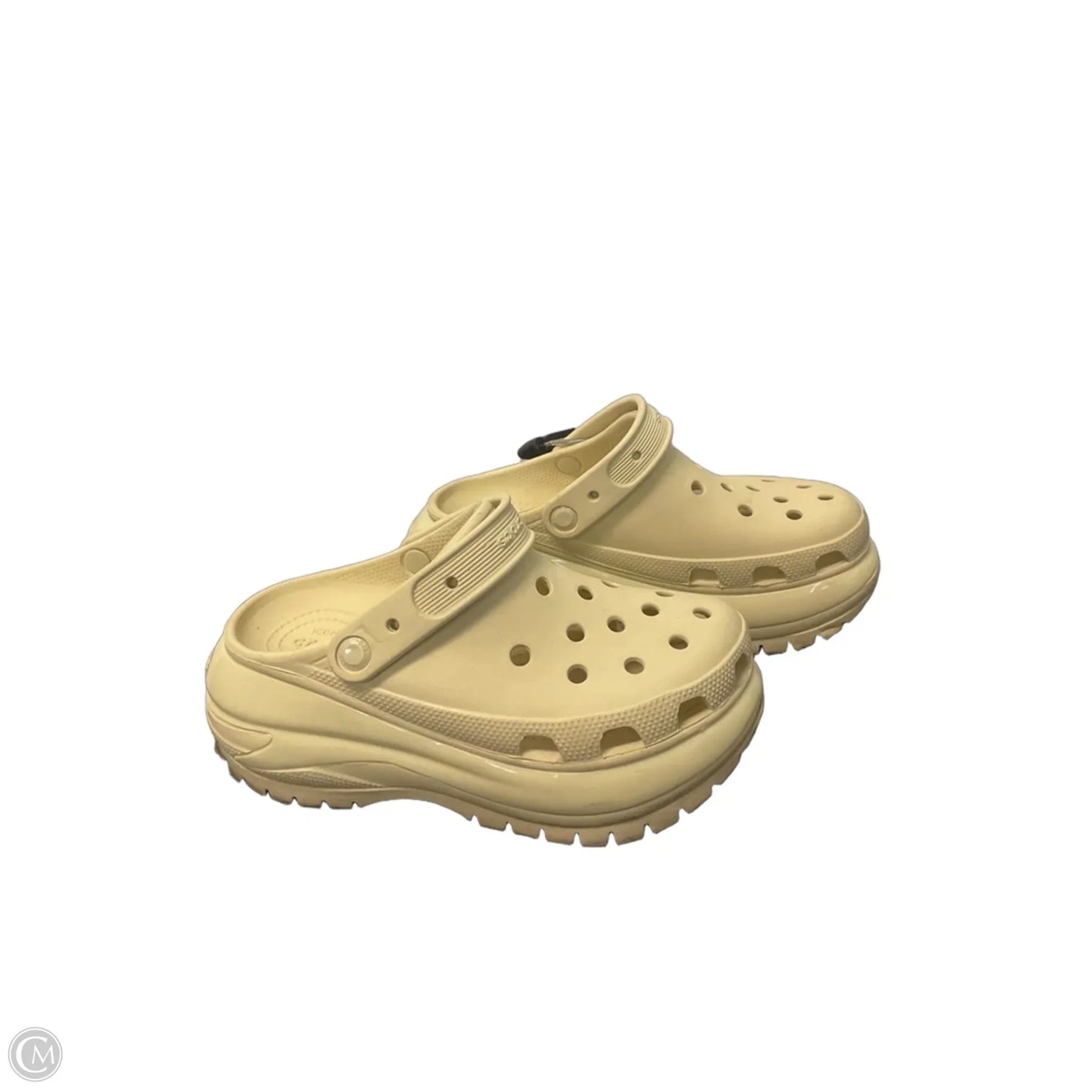 Sandals Sport By Crocs In Cream, Size: 9