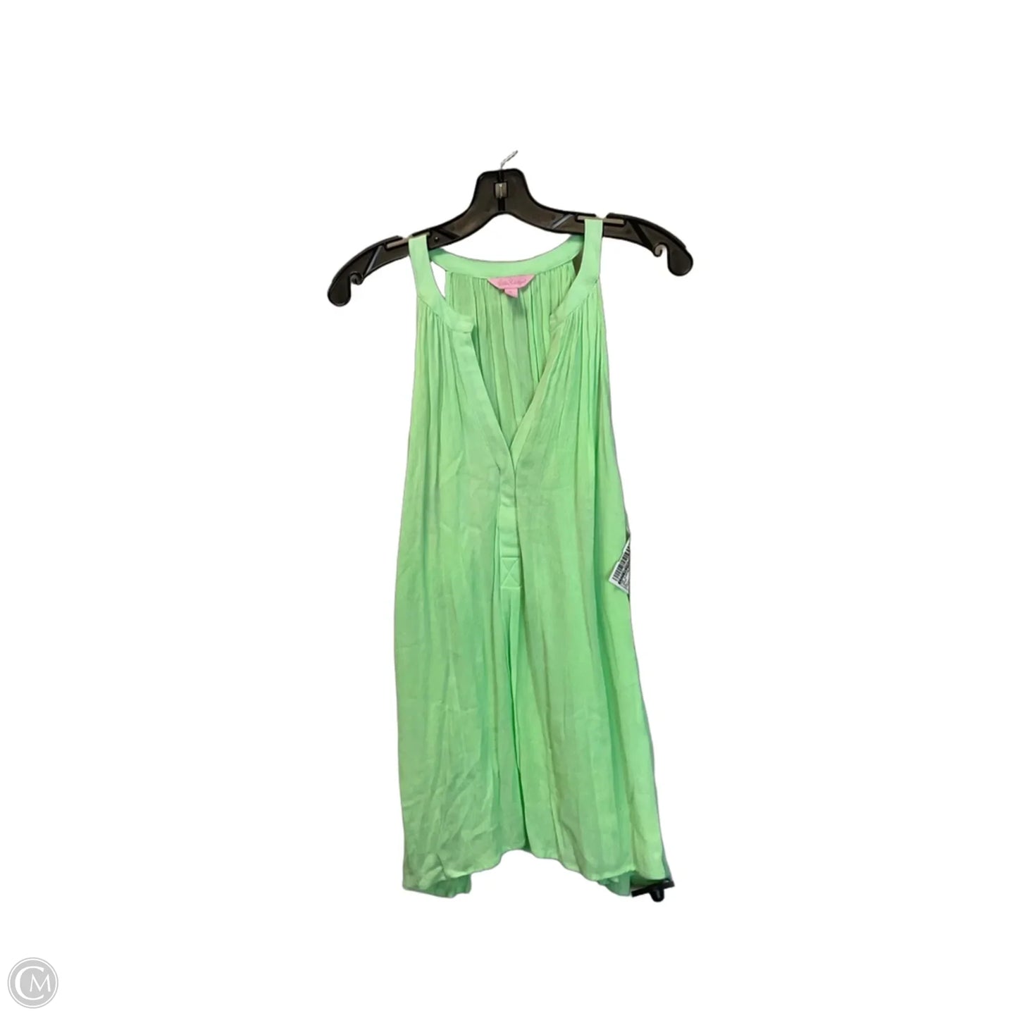 Top Sleeveless Designer By Lilly Pulitzer In Green, Size: Xl