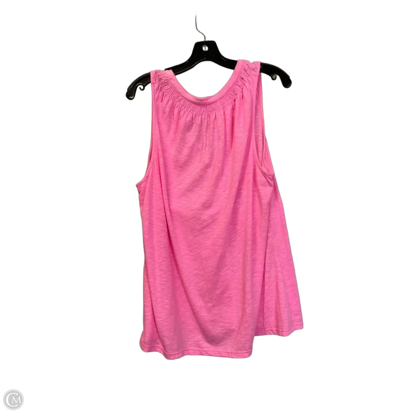 Top Sleeveless Designer By Lilly Pulitzer In Pink, Size: Xl