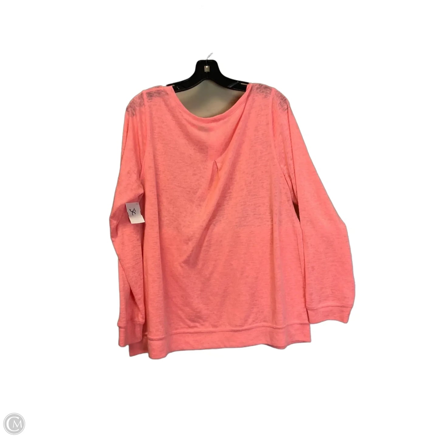 Top Long Sleeve Designer By Lilly Pulitzer In Pink, Size: Xl