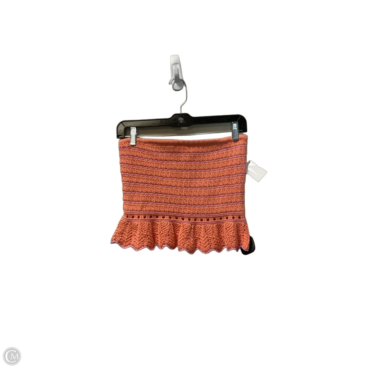 Top Sleeveless By American Eagle In Orange, Size: M
