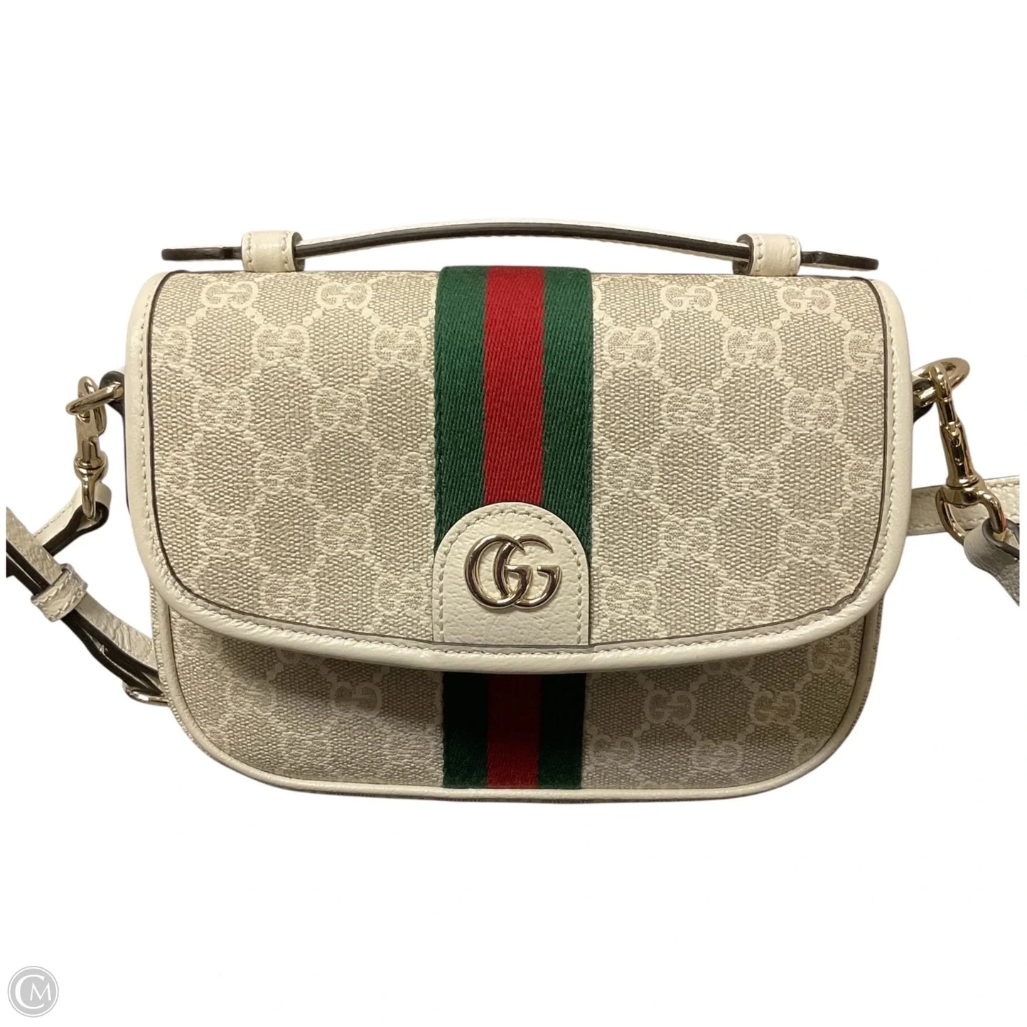 Crossbody Luxury Designer By Gucci, Size: Small