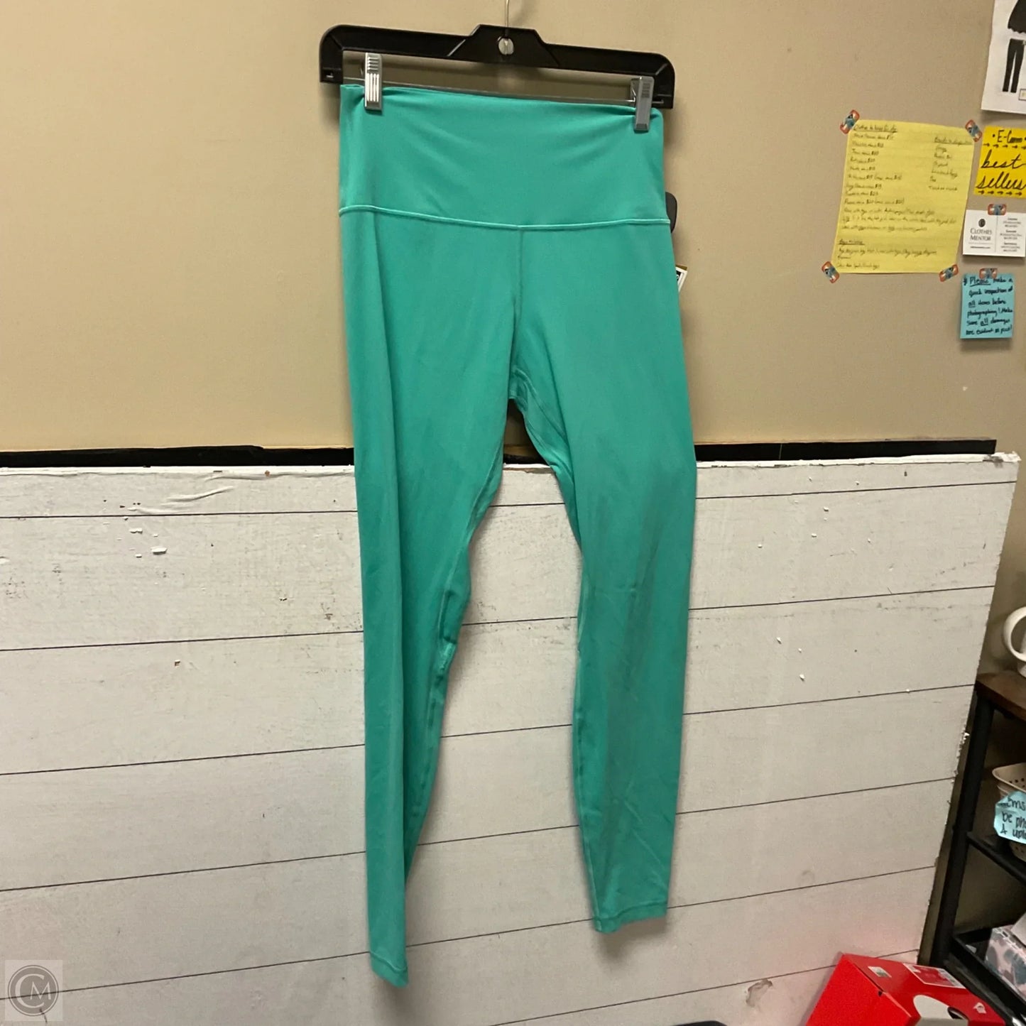 Athletic Leggings By Lululemon In Teal, Size: 8