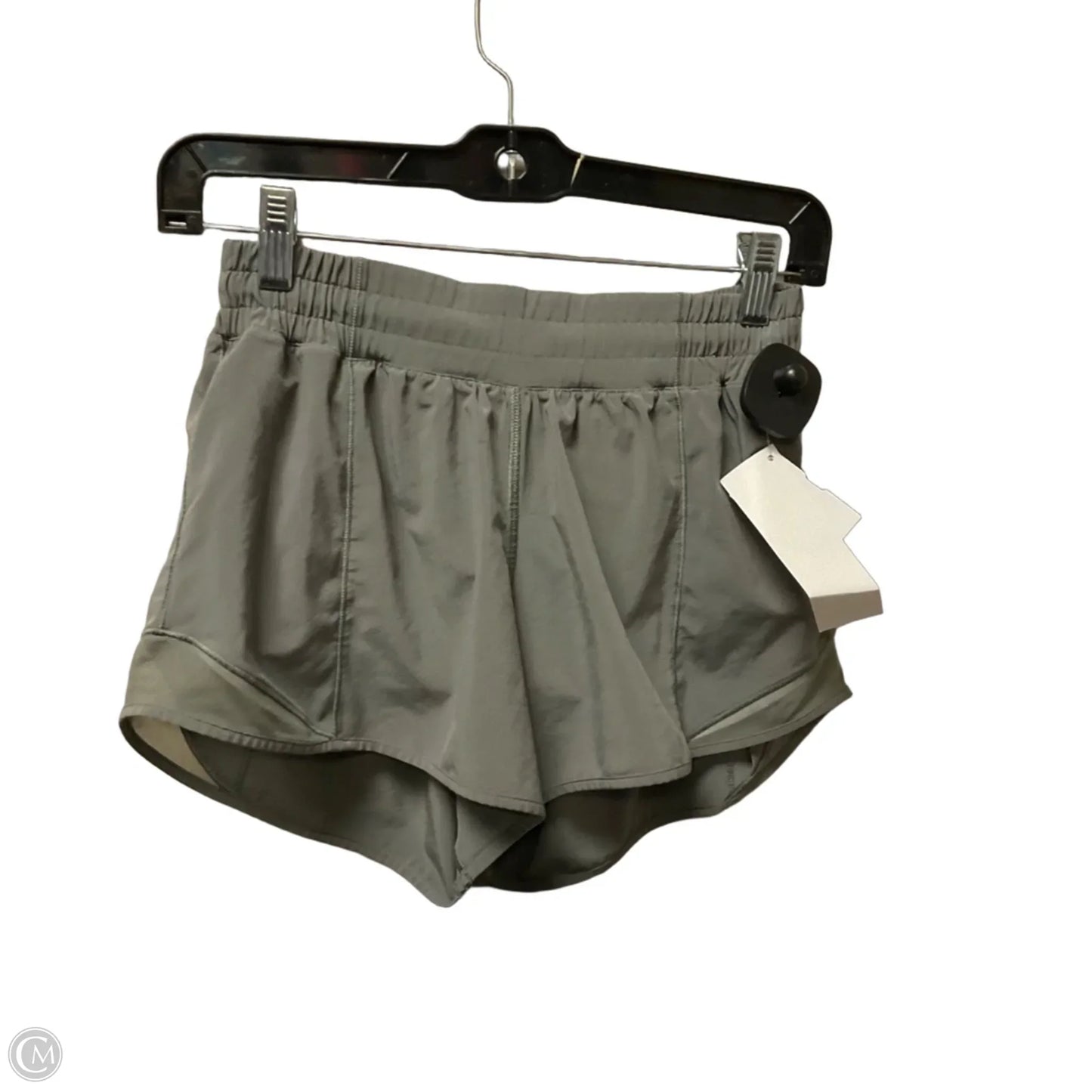 Athletic Shorts By Lululemon In Green, Size: 6