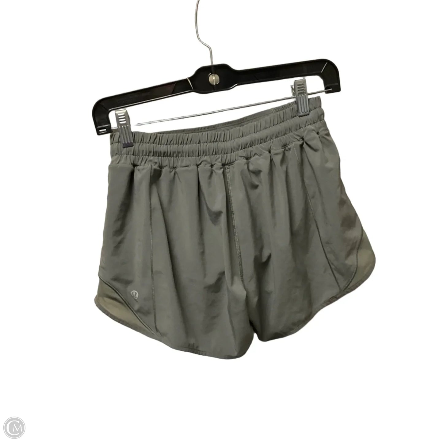 Athletic Shorts By Lululemon In Green, Size: 6