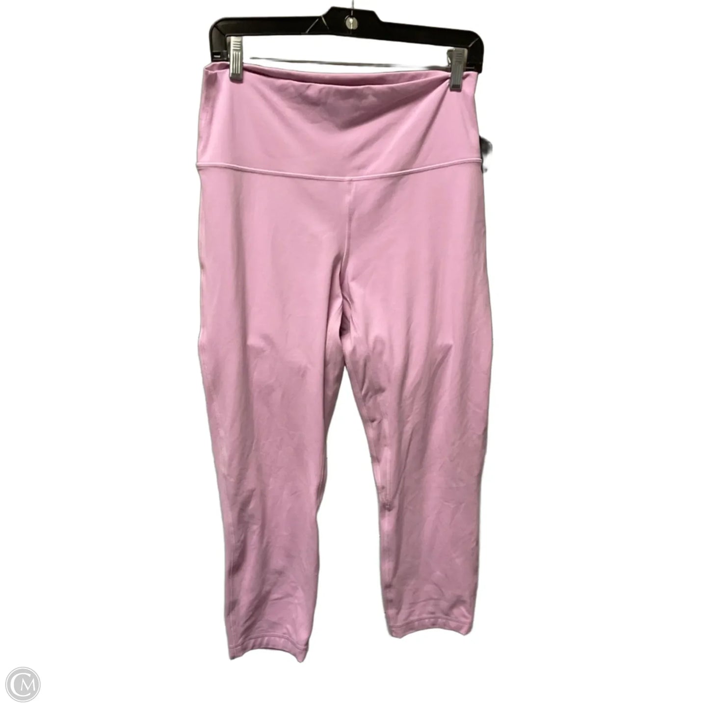 Athletic Capris By Lululemon In Pink, Size: 12