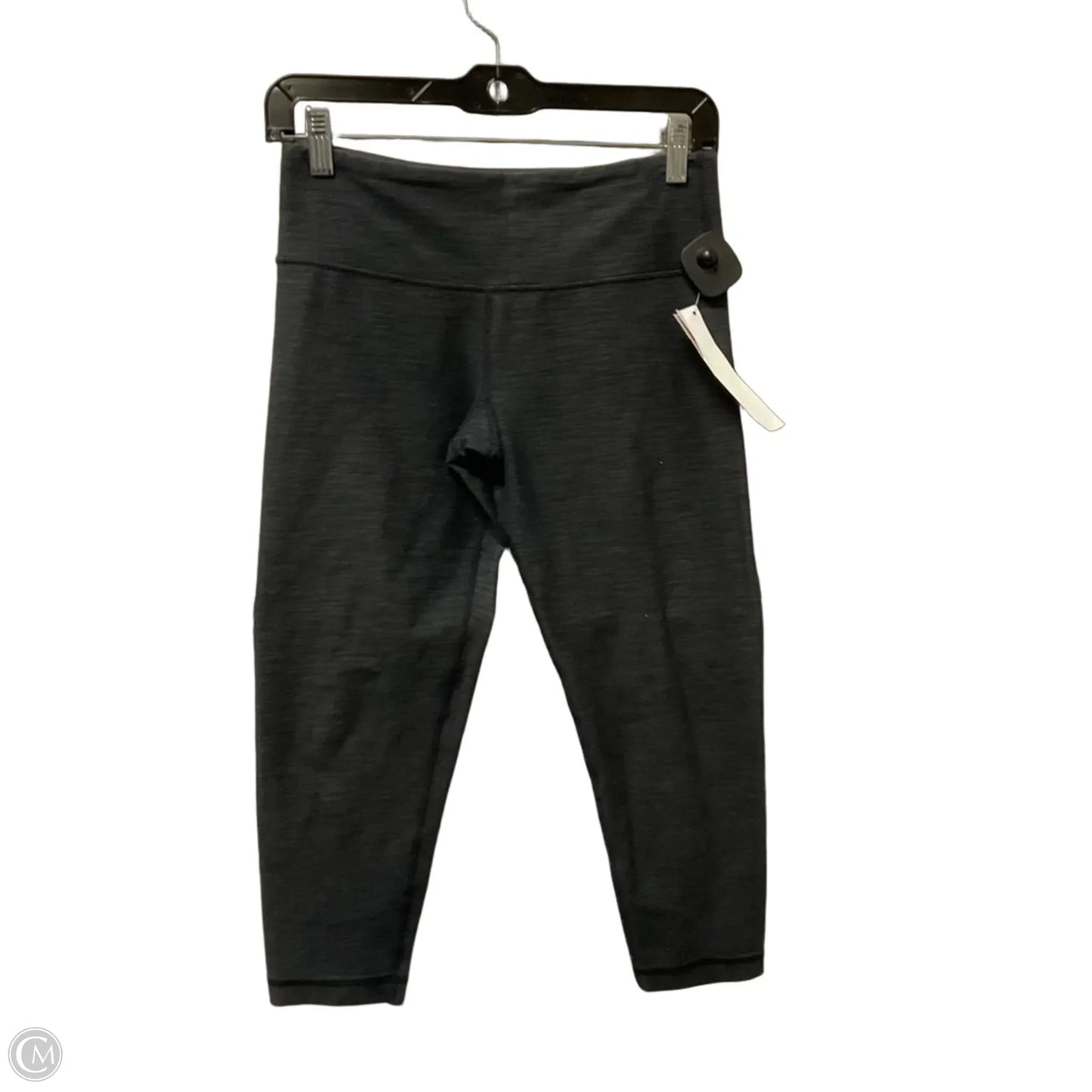 Athletic Capris By Lululemon In Grey, Size: 6