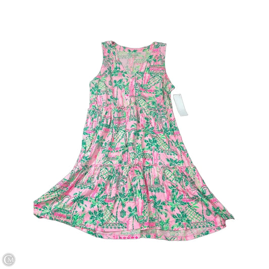 Dress Designer By Lilly Pulitzer In Pink, Size: L