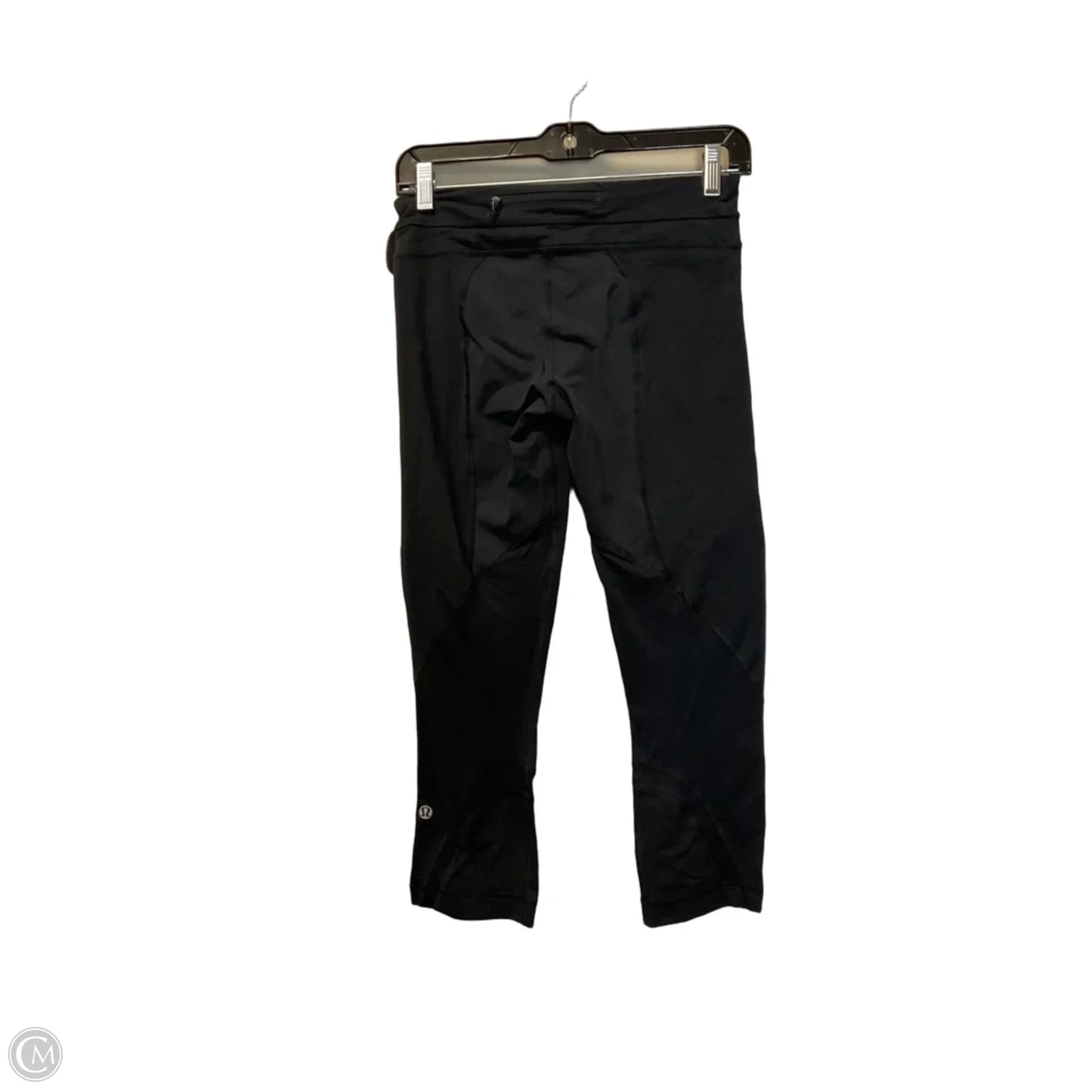 Athletic Capris By Lululemon In Black, Size: 6