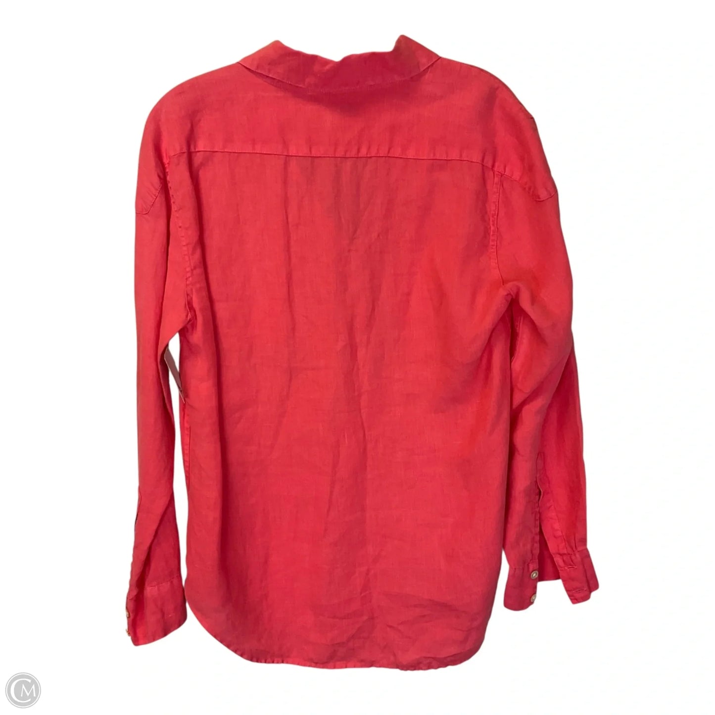 Top Long Sleeve By Tommy Bahama In Pink, Size: S