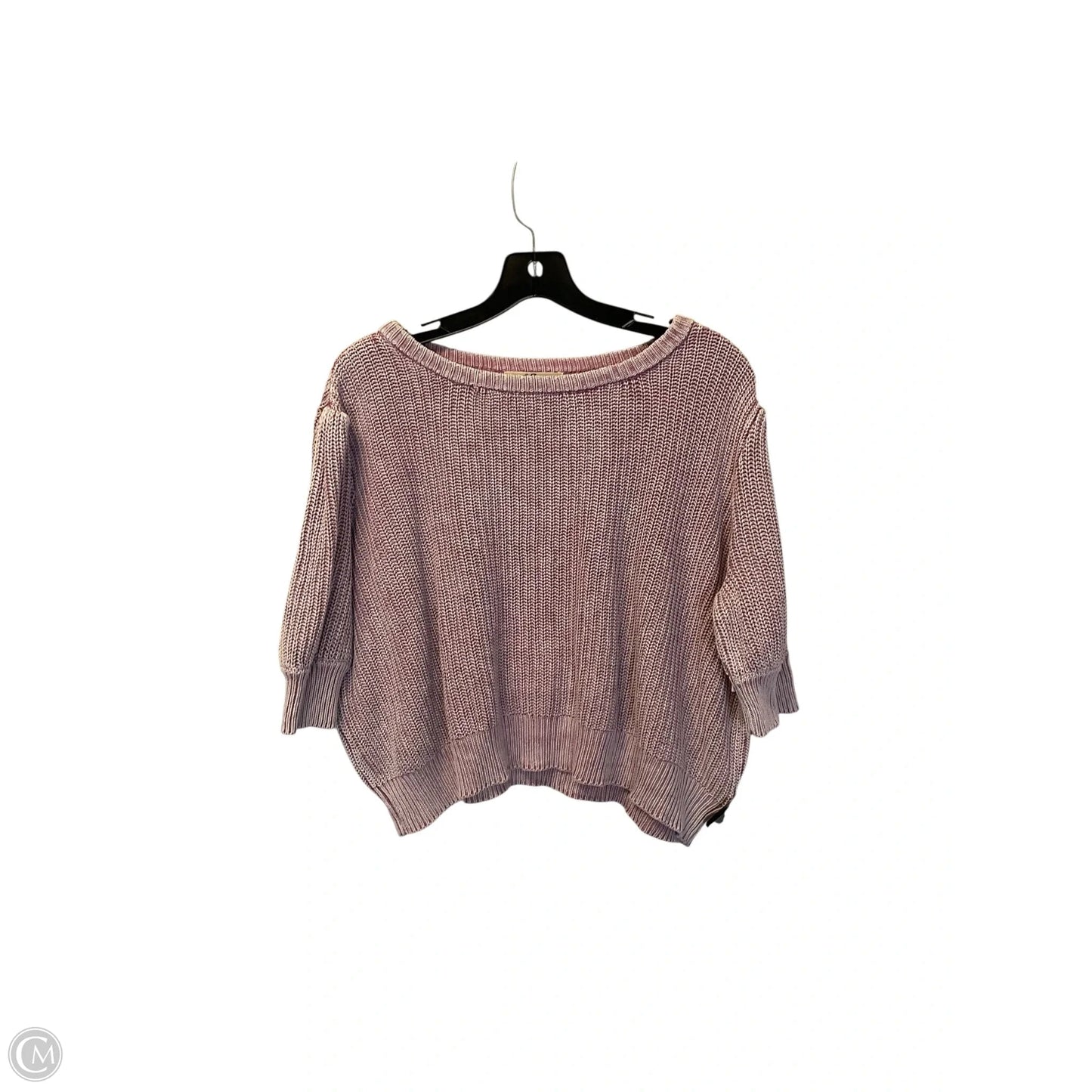 Top Short Sleeve By Clothes Mentor In Pink, Size: L