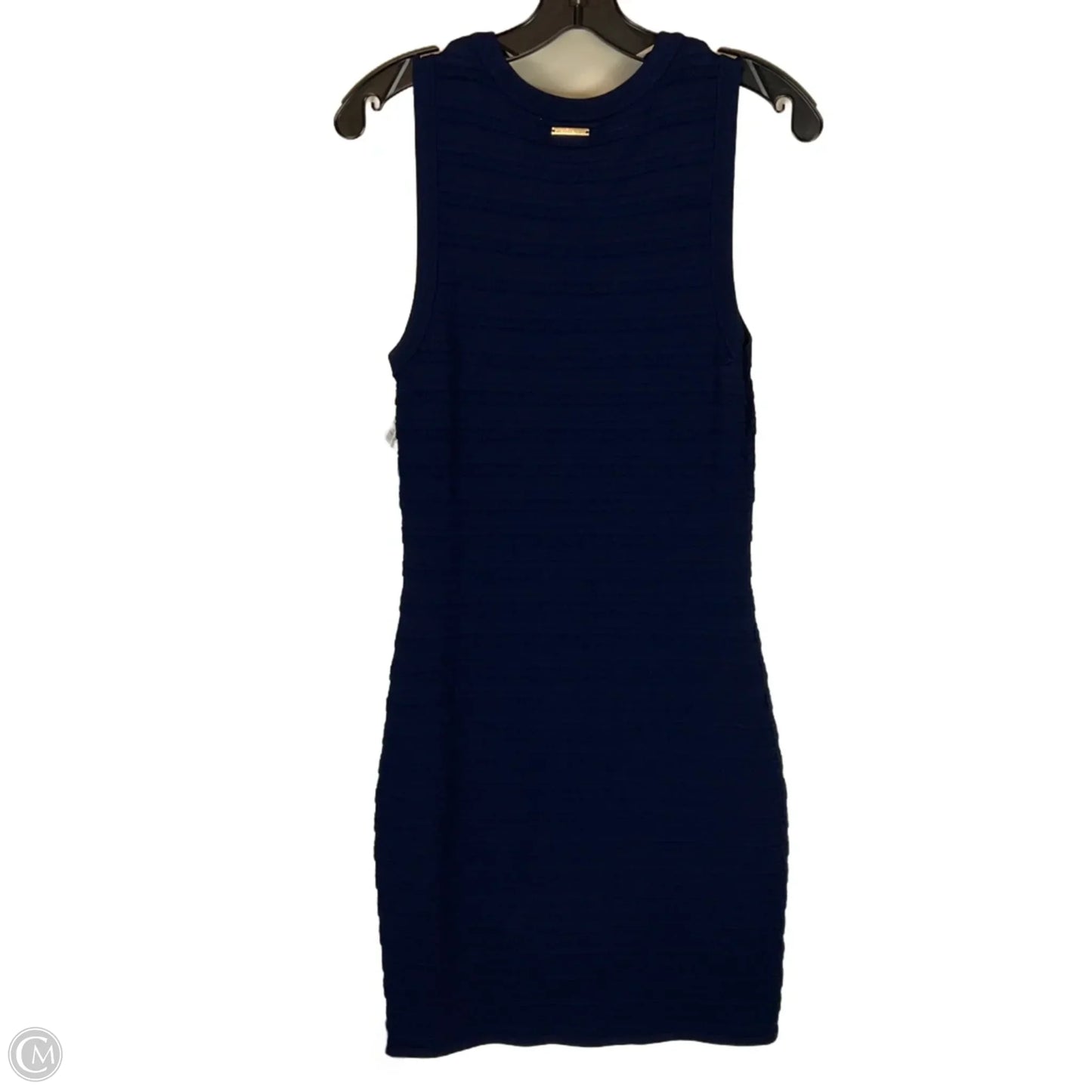Dress Casual Midi By Michael By Michael Kors In Blue, Size: S