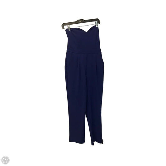 Jumpsuit By Express In Blue, Size: 4