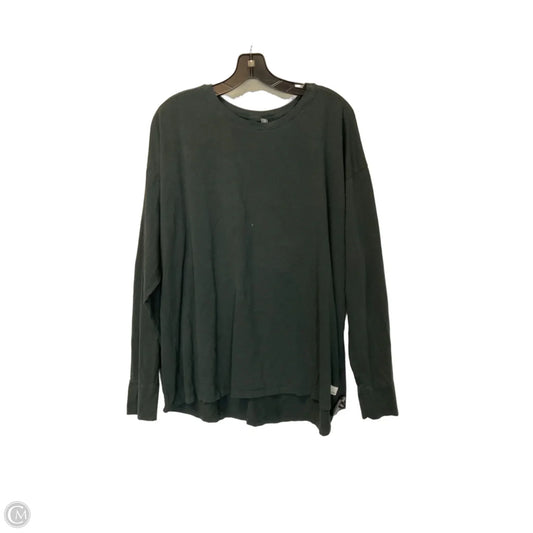 Top Long Sleeve By Vuori In Grey, Size: Xl