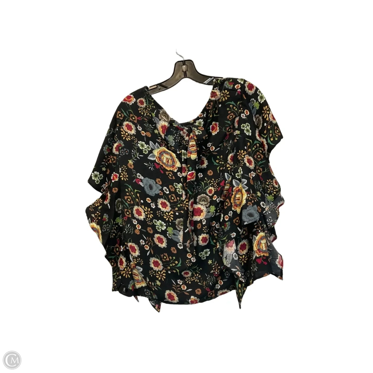 Top Short Sleeve By Umgee In Black, Size: M