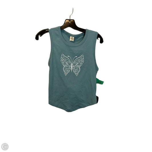 Top Sleeveless By Urban Outfitters In Blue, Size: L