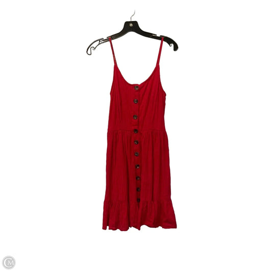 Dress Casual Short By Japna In Red, Size: M