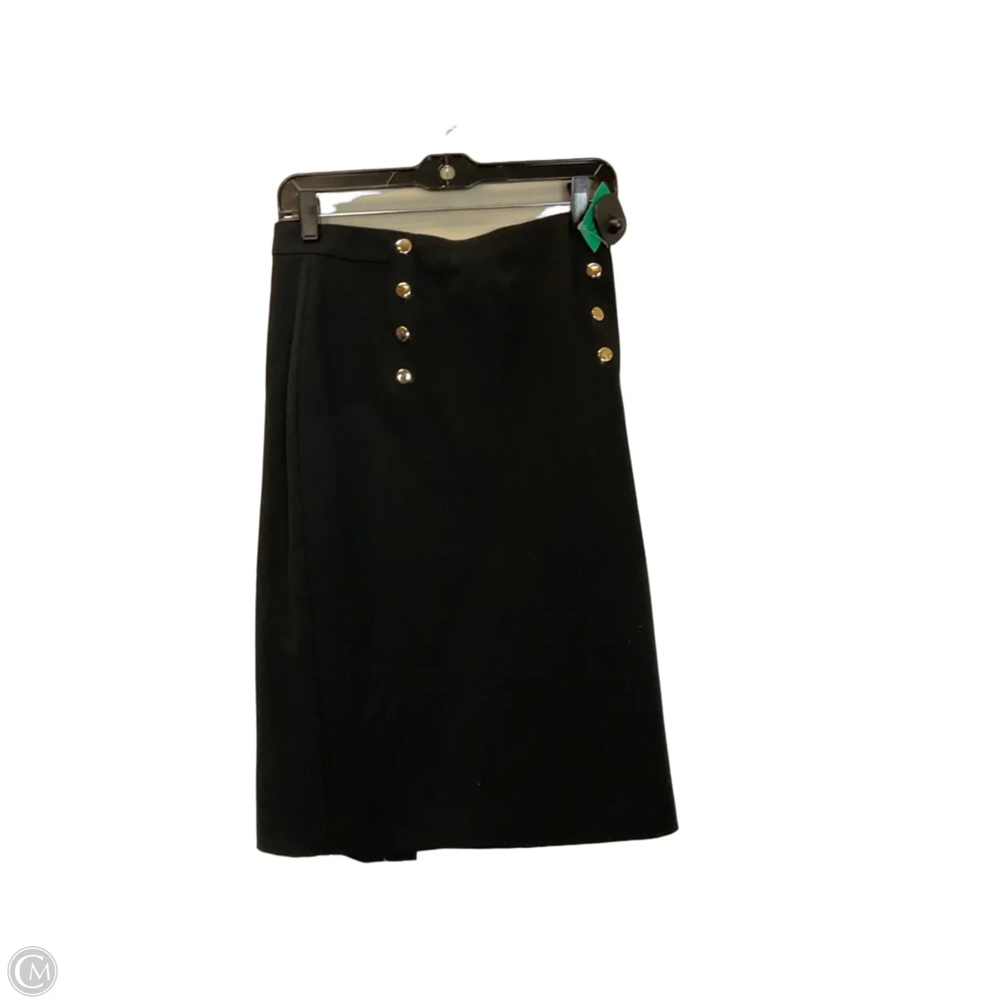 Skirt Midi By Ann Taylor In Black, Size: 4