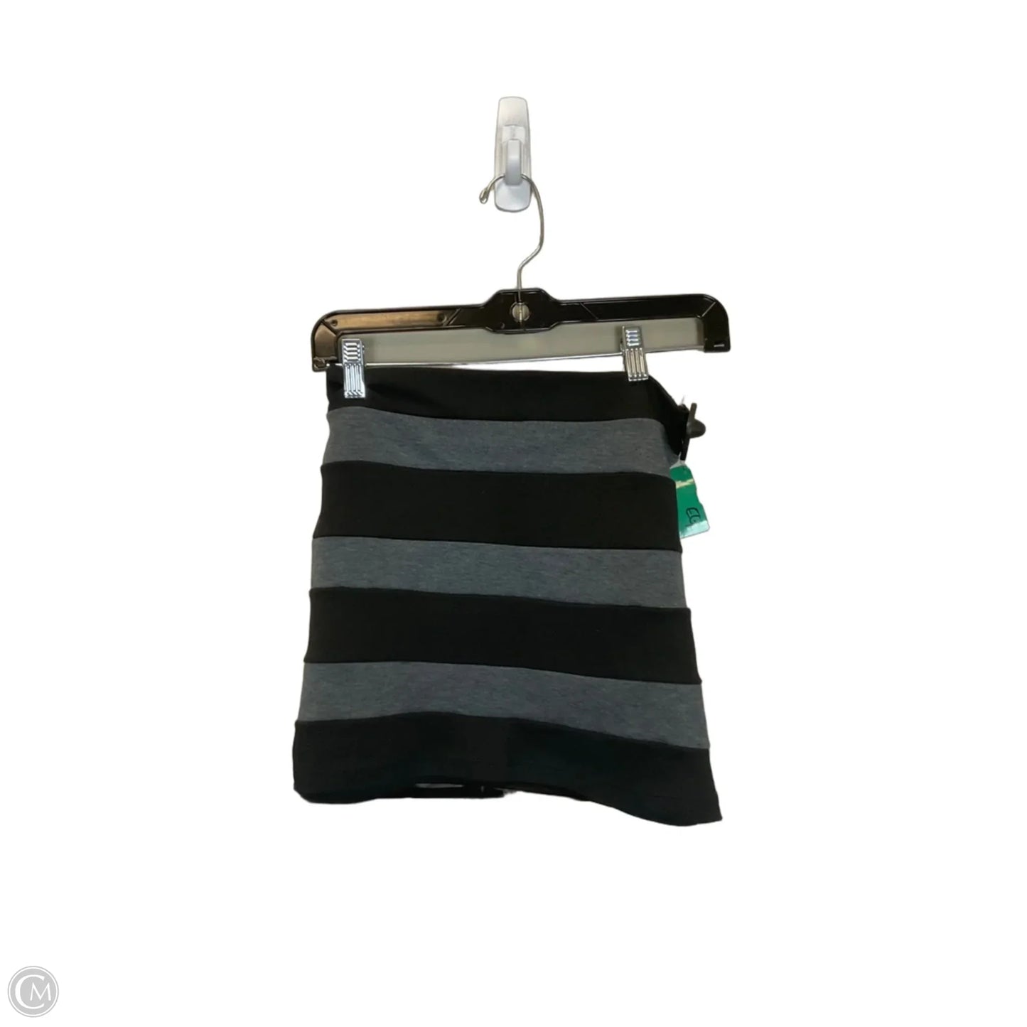Skirt Midi By Clothes Mentor In Black & Grey, Size: S