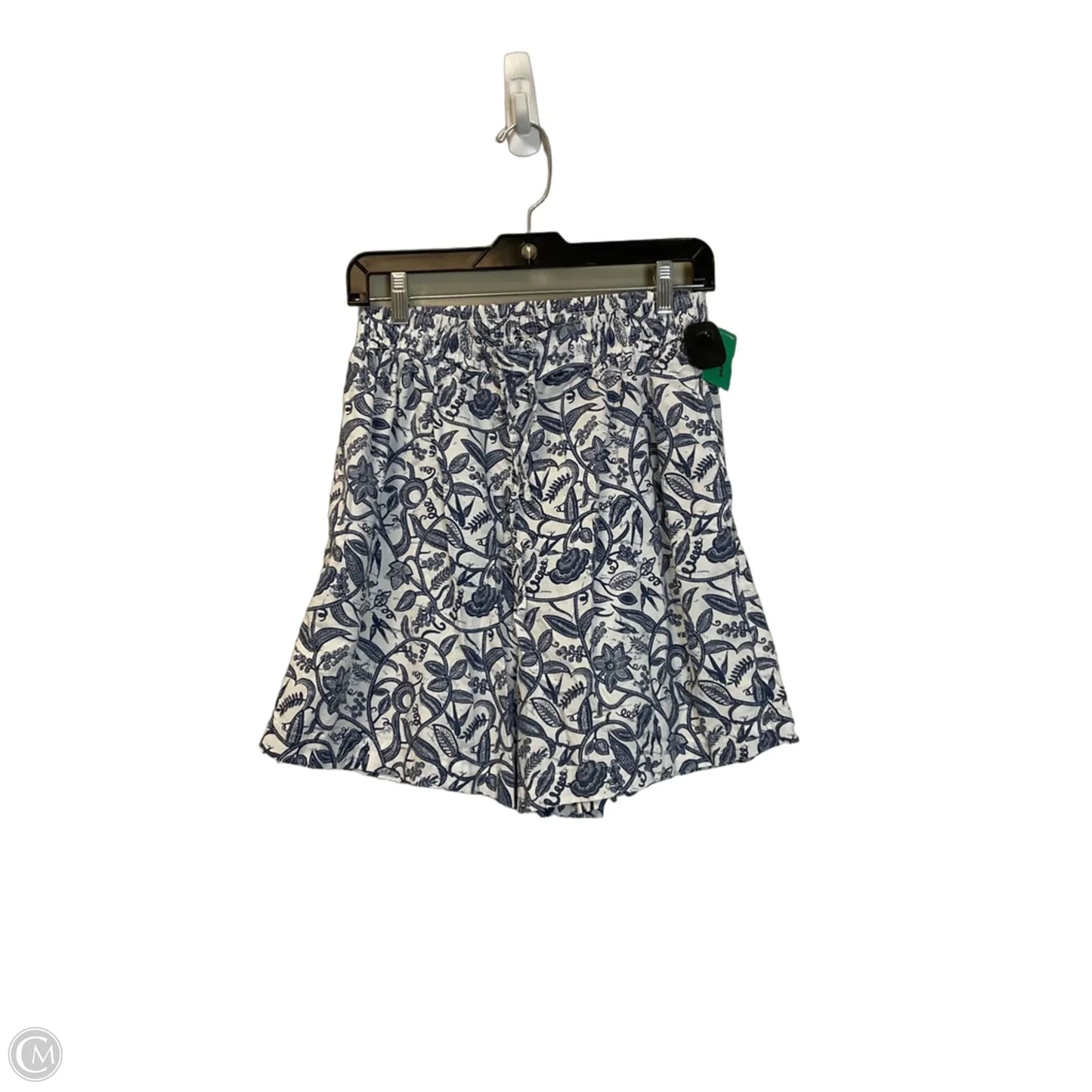 Shorts By Clothes Mentor In Blue & White, Size: Xxl
