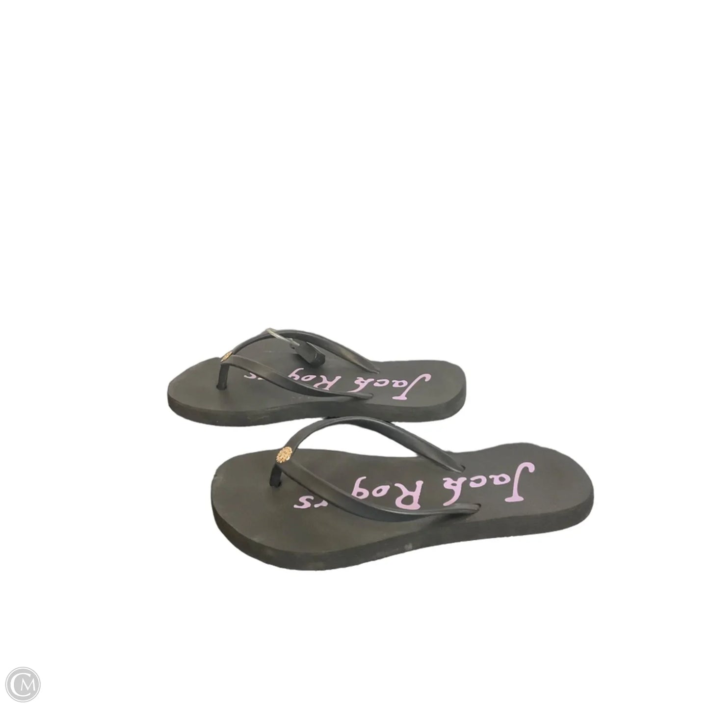 Sandals Flip Flops By Jack Rogers In Black, Size: 7